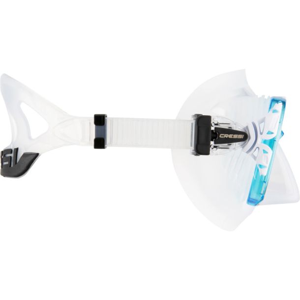 Cressi Naxos maske klar / aquamarine