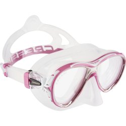 Cressi Naxos dykkermaske klar / pink