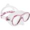 Cressi Naxos maske klar / pink