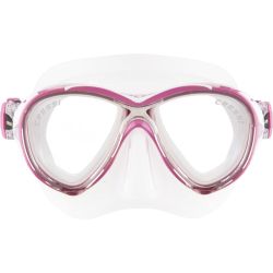Cressi Naxos dykkermaske klar / pink