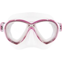 Cressi Naxos dykkermaske klar / pink