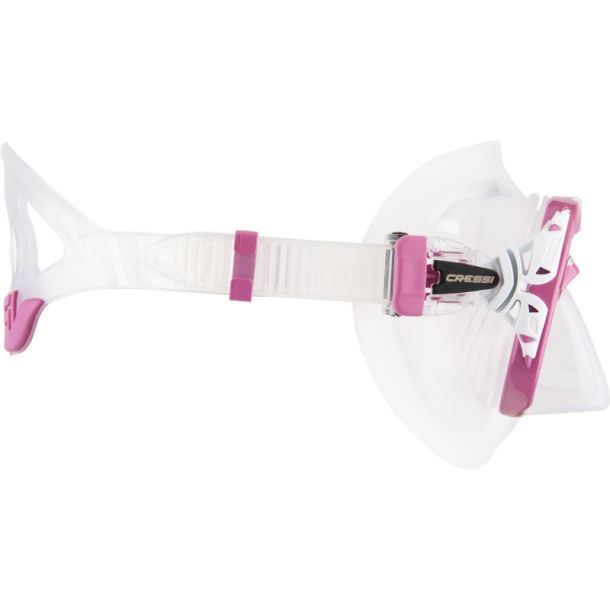 Cressi Naxos maske klar / pink