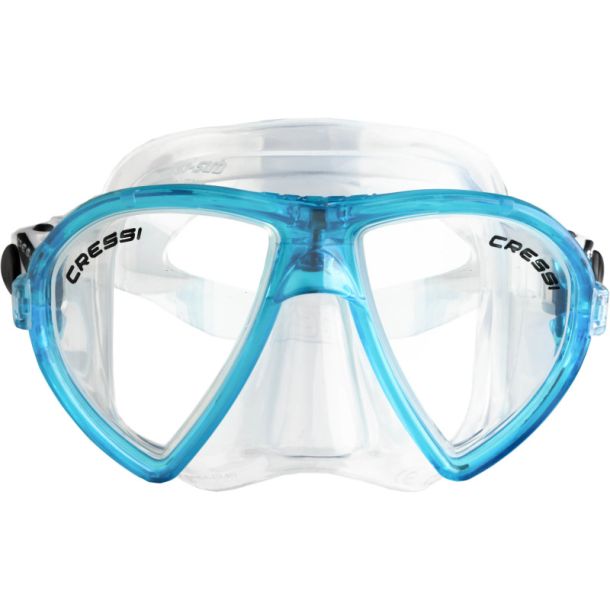 Cressi Ocean maske klar / aquamarine