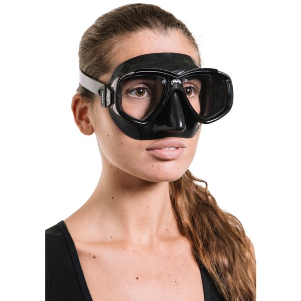 Cressi Perla maske sort / sort