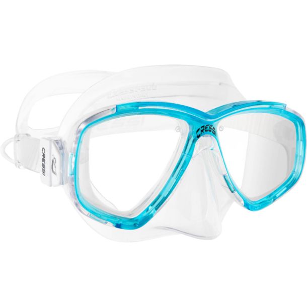 Cressi Perla maske klar / aquamarine