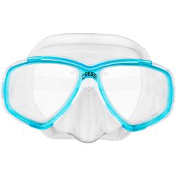Cressi Perla dykkermaske klar / aquamarine