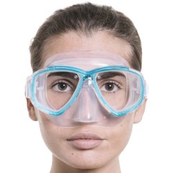 Cressi Perla dykkermaske klar / aquamarine