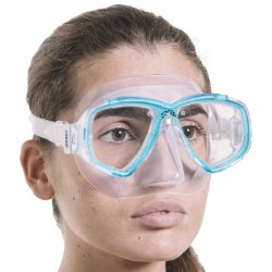 Cressi Perla dykkermaske klar / aquamarine