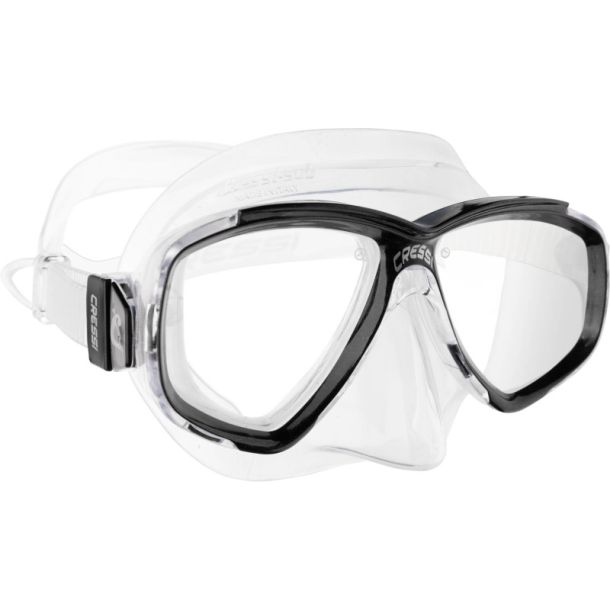 Cressi Perla maske klar / sort