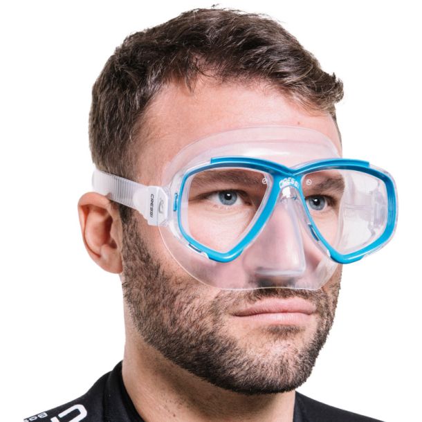Cressi Perla maske klar / bl�