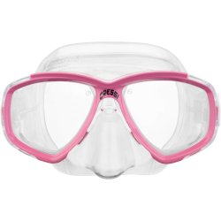 Cressi Perla dykkermaske klar / pink