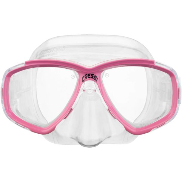 Cressi Perla maske klar / pink