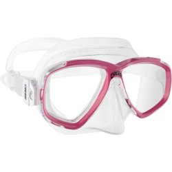 Cressi Perla dykkermaske klar / pink