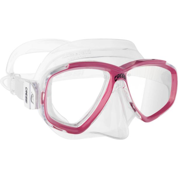 Cressi Perla maske klar / pink