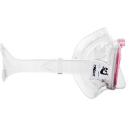 Cressi Perla dykkermaske klar / pink