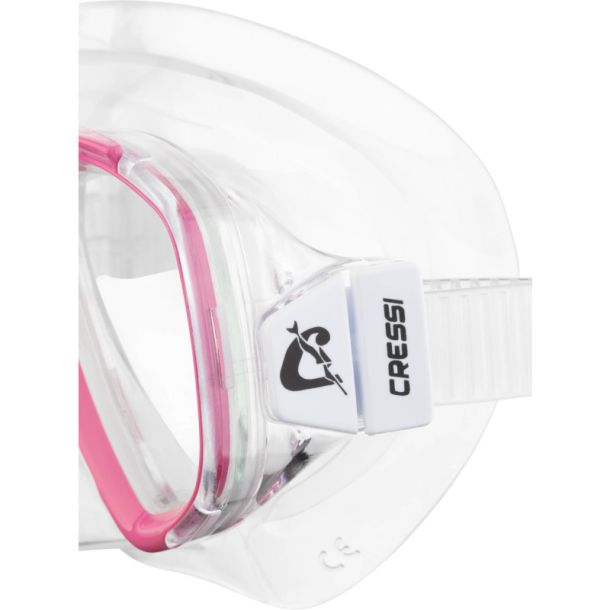 Cressi Perla maske klar / pink