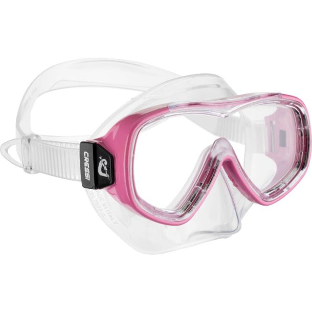 Cressi Piumetta Kid maske klar / pink