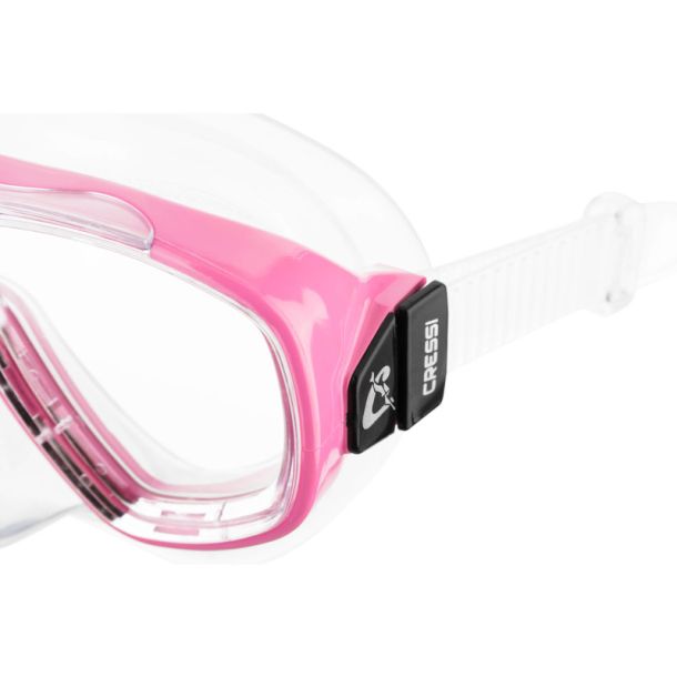 Cressi Piumetta Kid maske klar / pink