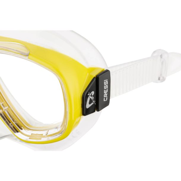 Cressi Piumetta Kid maske klar / gul