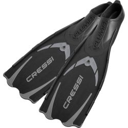 Cressi Pluma finner sort / s�lv