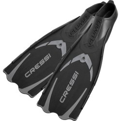 Cressi Pluma finner sort / s�lv