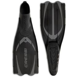 Cressi Pluma finner sort / s�lv