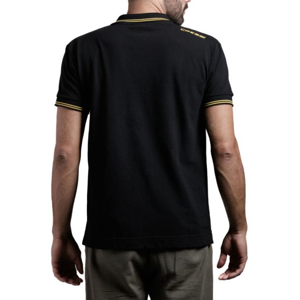 Cressi 1946 Polo Man Black / Yellow