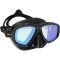 Cressi Prisma maske sort / sort / gul / bl� glas