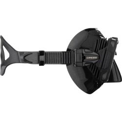 Cressi Prisma dykkermaske sort / sort / gul / bl� glas