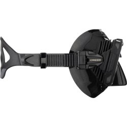 Cressi Prisma dykkermaske sort / sort / gul / bl� glas