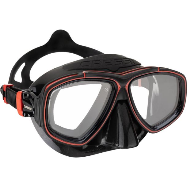 Cressi Prisma maske sort / r�d