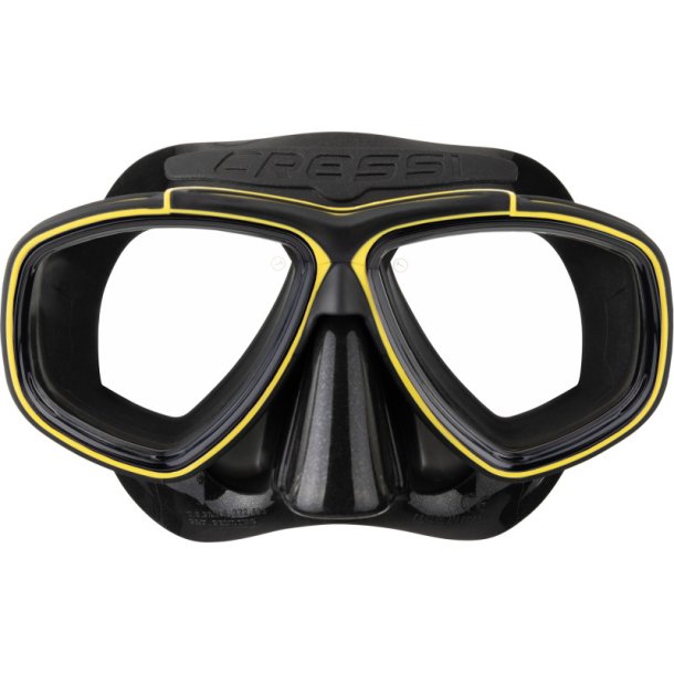 Cressi Prisma maske sort / gul