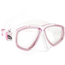 Cressi Prisma dykkermaske klar / pink