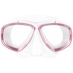 Cressi Prisma dykkermaske klar / pink