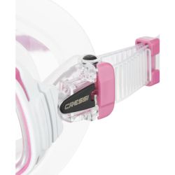 Cressi Prisma dykkermaske klar / pink