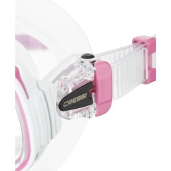 Cressi Prisma dykkermaske klar / pink