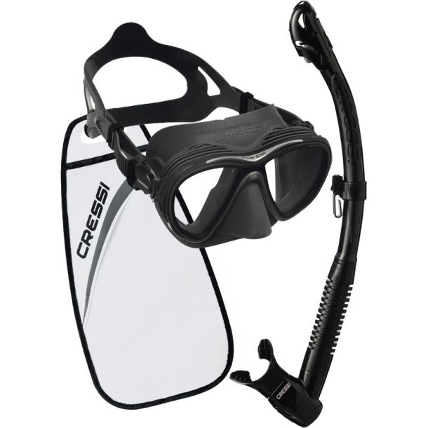 Cressi Quantum + Itaca Ultra Dry snorkels�t