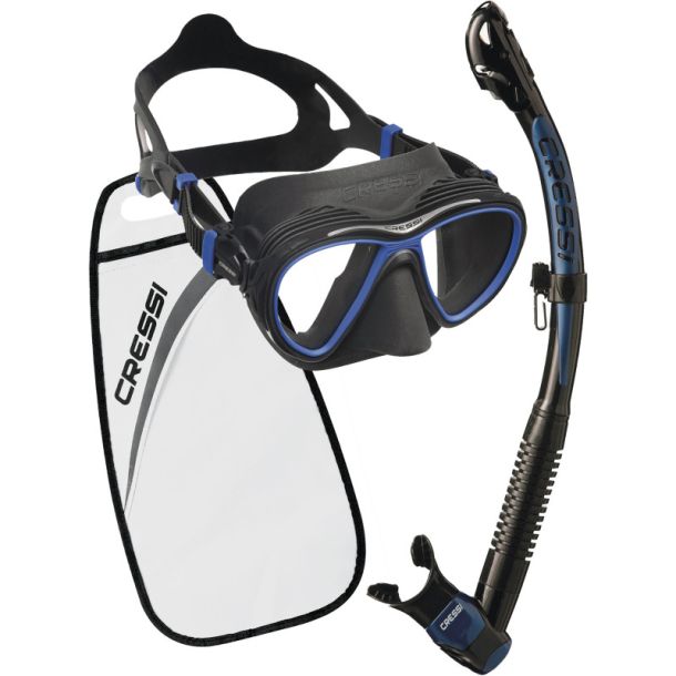 Cressi Quantum + Itaca Ultra Dry snorkels�t