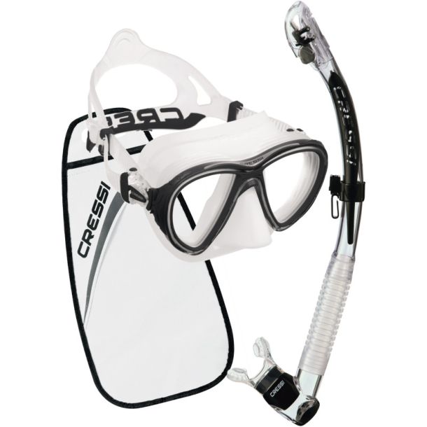 Cressi Quantum + Itaca Ultra Dry snorkels�t