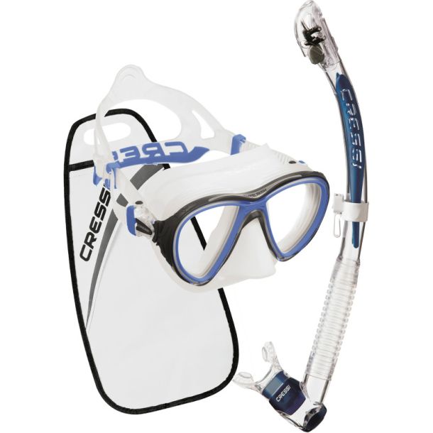 Cressi Quantum + Itaca Ultra Dry snorkels�t