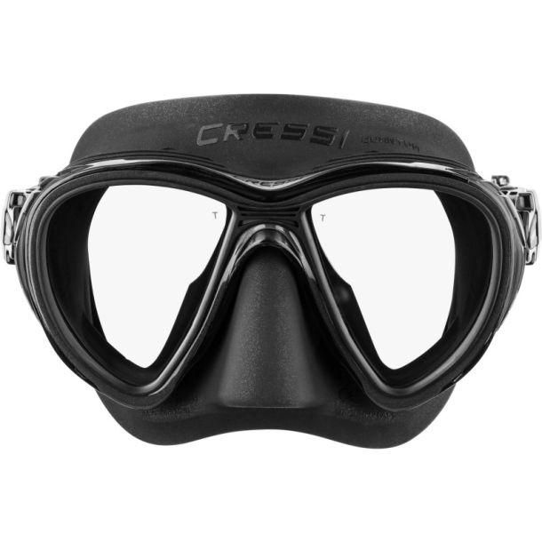 Cressi Quantum maske sort / sort