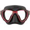 Cressi Quantum maske sort / r�d