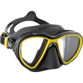 Cressi Quantum maske sort / gul