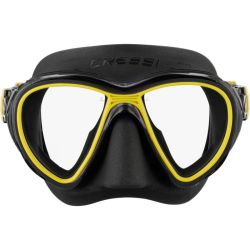 Cressi Quantum dykkermaske sort / gul