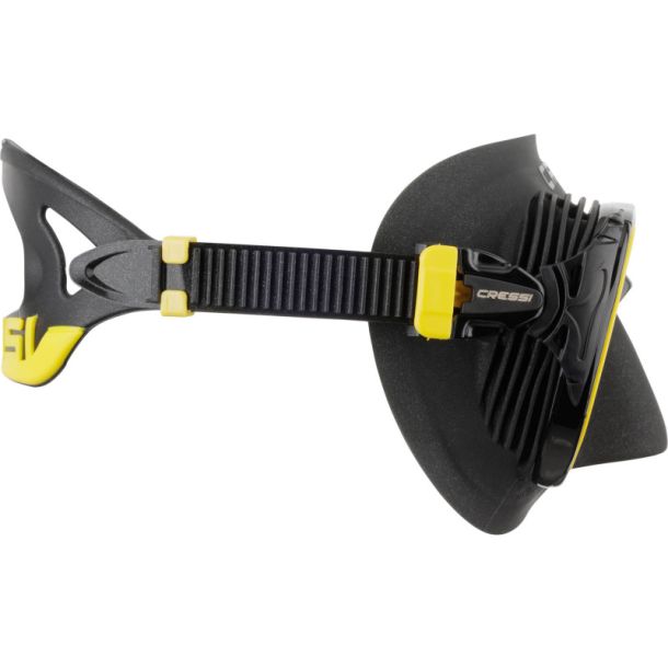 Cressi Quantum maske sort / gul