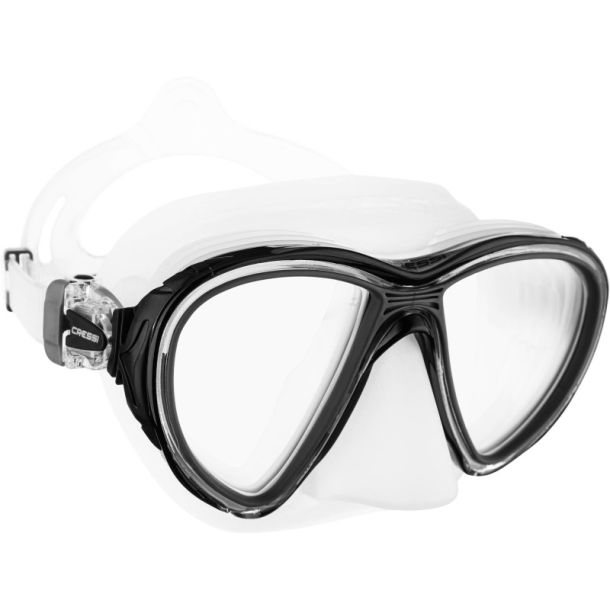 Cressi Quantum maske klar / sort