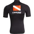 Dive Center Rashguard Shirt Lady Short Sleeve