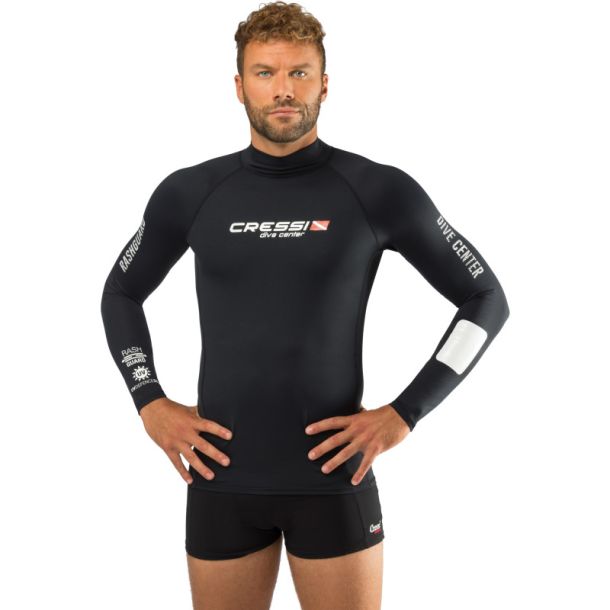 Cressi Dive Center rashguard tr�ja herr l�ng �rm
