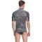 Camouflage Rashguard Shirt Man Short Sleeve