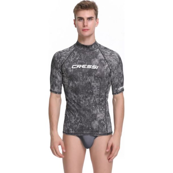 Camouflage Rashguard Shirt Man Short Sleeve
